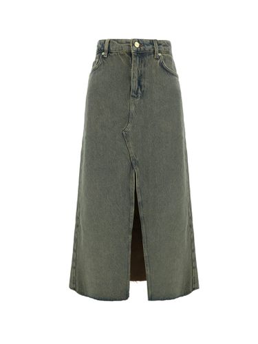 Ganni Denim Skirt - Ganni - Modalova