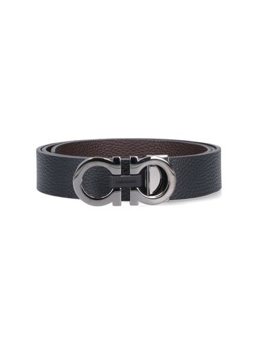 Ferragamo gancini Reversible Belt - Ferragamo - Modalova