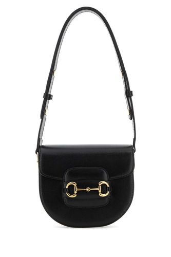 Black Leather Mini Horsebit 1955 Shoulder Bag - Gucci - Modalova