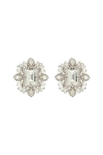 Alessandra Rich Crystal Earrings - Alessandra Rich - Modalova