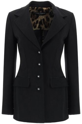 Single-breasted Turlington Blazer - Dolce & Gabbana - Modalova