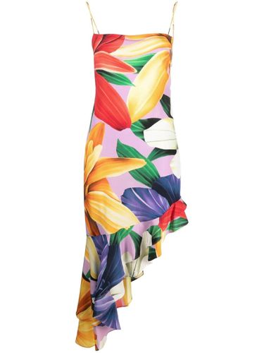 Etro Multicolor Silk Midi Dress - Etro - Modalova