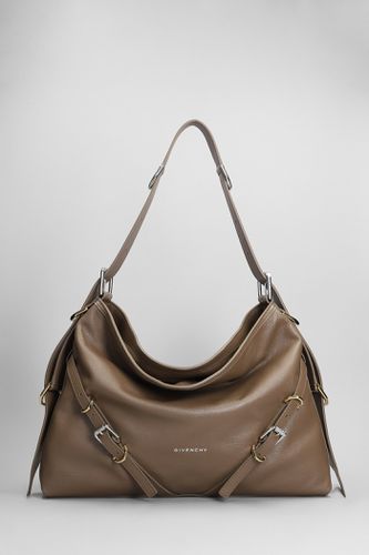 Voyou Medium Shoulder Bag In Leather - Givenchy - Modalova