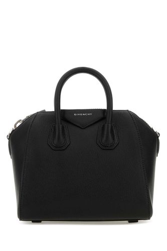 Leather Mini Antigona Handbag - Givenchy - Modalova