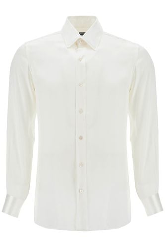 Tom Ford Silk Slim Fit Shirt - Tom Ford - Modalova