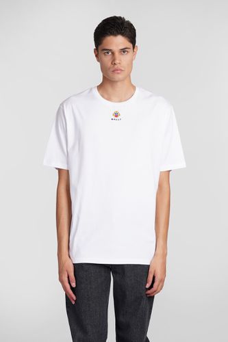 Bally T-shirt In White Cotton - Bally - Modalova