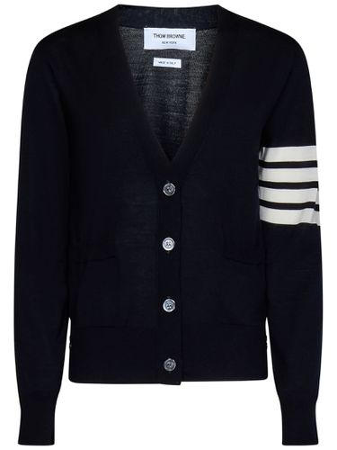 Thom Browne Virgin Wool Cardigan - Thom Browne - Modalova