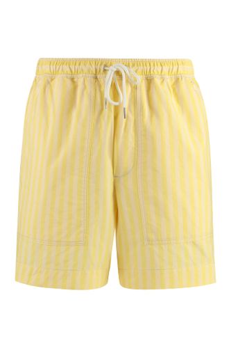 Cotton Bermuda Shorts - Maison Kitsuné - Modalova
