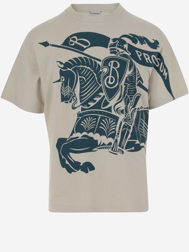 Graphic Printed Crewneck T-shirt - Burberry - Modalova