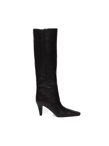 Saint Laurent Jill Boots In Nappa - Saint Laurent - Modalova