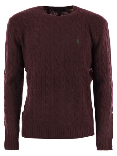 Wool And Cashmere Cable-knit Sweater - Polo Ralph Lauren - Modalova