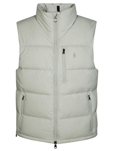 Pony Embroidered Puffer Gilet - Polo Ralph Lauren - Modalova