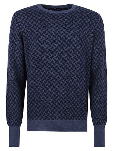 Drumohr Patterned Rib Sweater - Drumohr - Modalova