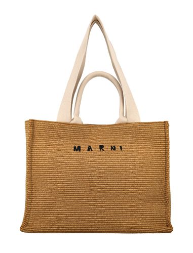 Marni Raffia Large Tote Bag - Marni - Modalova