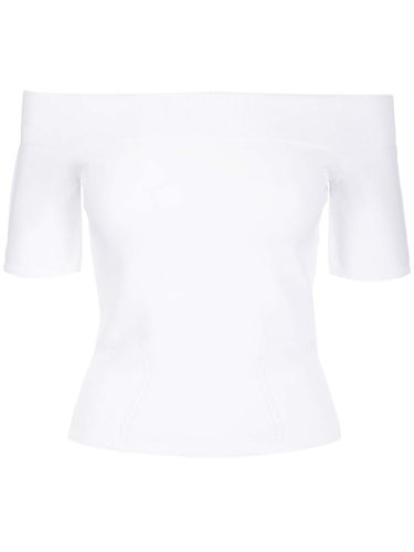 Off Shoulder T-shirt - Alexander McQueen - Modalova