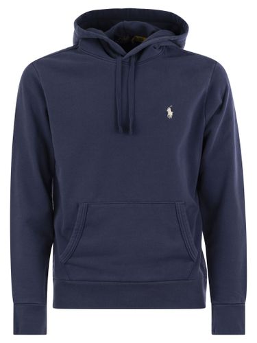 Hooded Sweatshirt With Embroidered Pony - Polo Ralph Lauren - Modalova