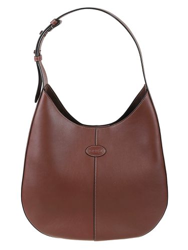 Tod's Logo Adjustable Strap Tote - Tod's - Modalova