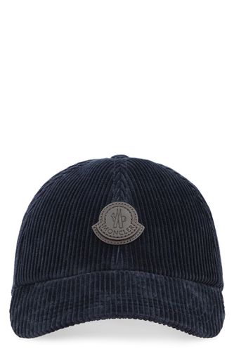 Moncler Velvet Baseball Cap - Moncler - Modalova