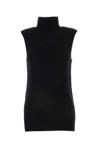 Giorgio Armani Black Wool Top - Giorgio Armani - Modalova