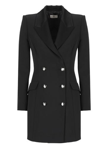 Double-breasted Blazer Dress - Elisabetta Franchi - Modalova