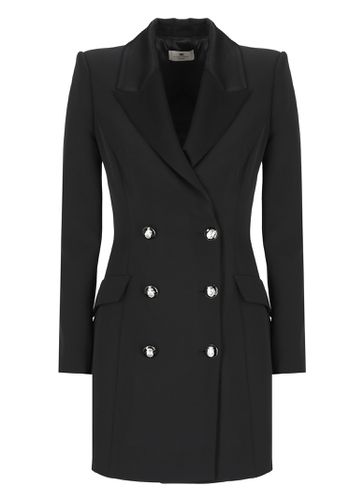 Double-breasted Blazer Dress - Elisabetta Franchi - Modalova