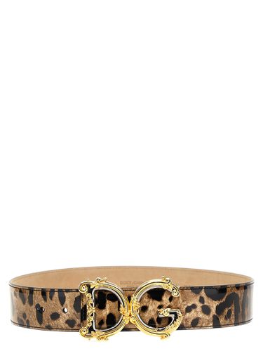 Dolce & Gabbana Leopard Print Belt - Dolce & Gabbana - Modalova
