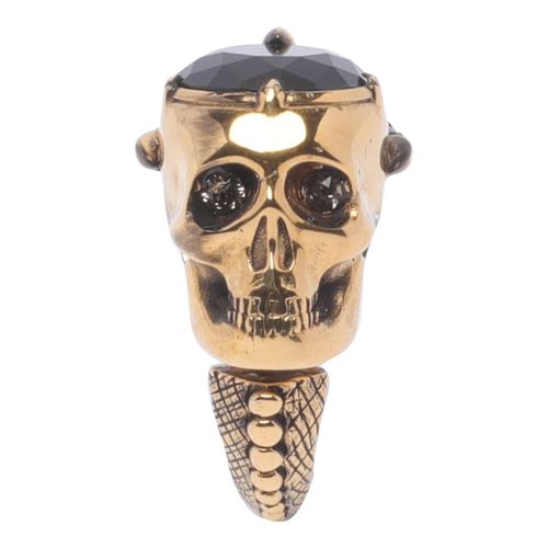 Skull Embellished Ring - Alexander McQueen - Modalova