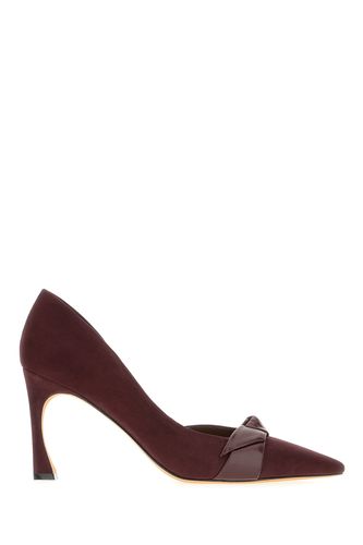 Alexandre Birman Grape Suede Pumps - Alexandre Birman - Modalova