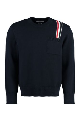 Cotton Crew-neck Sweater - Thom Browne - Modalova