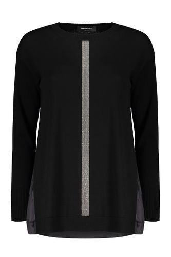 Wool Blend Crewneck Sweater - Fabiana Filippi - Modalova