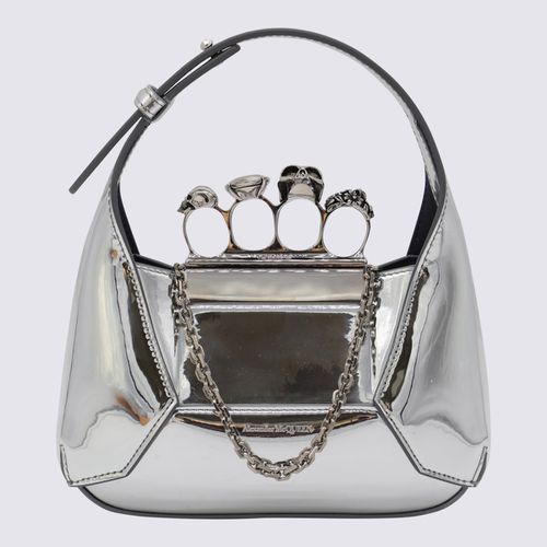 Metal Hobo Mini Jewelled Top Handle Bag - Alexander McQueen - Modalova