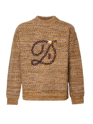 Sweater With Letter Logo - Drôle de Monsieur - Modalova