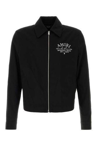 AMIRI Black Wool Blend Jacket - AMIRI - Modalova