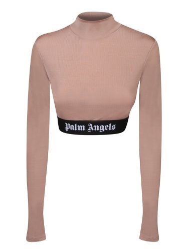 Palm Angels Logo Camel Skin Top - Palm Angels - Modalova
