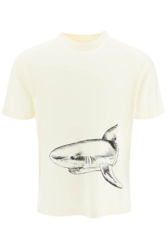 Palm Angels Shark Palm T-shirt - Palm Angels - Modalova