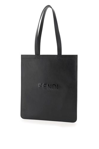 Fendi Logo Embossed Tote Bag - Fendi - Modalova