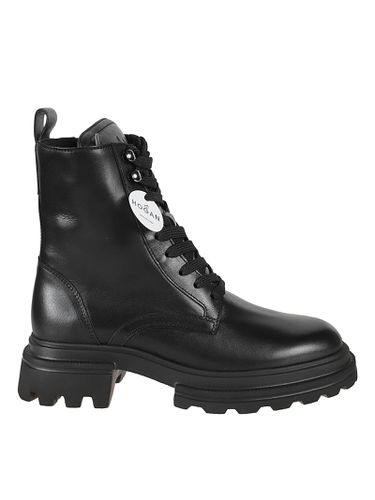 Hogan H674 Combat Boots - Hogan - Modalova