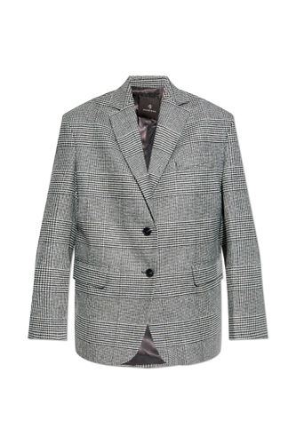 Blazer With Plaid Pattern - Anine Bing - Modalova