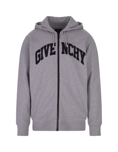 Grey Givenchy College Hoodie - Givenchy - Modalova