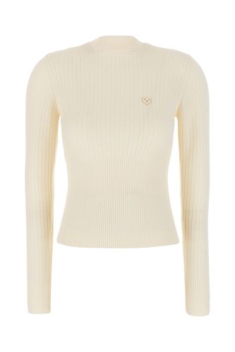 Casablanca Ivory Wool Sweater - Casablanca - Modalova