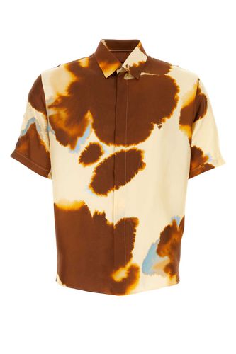 Fendi Printed Satin Shirt - Fendi - Modalova