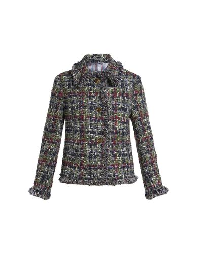 Bouclé Jacket With Pegasus Buttons - Etro - Modalova