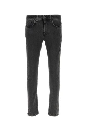 Dark Grey Stretch Denim Jeans - PT Torino - Modalova