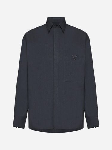 Valentino Wool Shirt - Valentino - Modalova