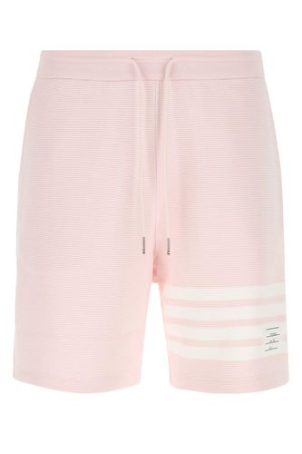 Pastel Cotton Bermuda Shorts - Thom Browne - Modalova