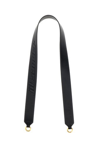 Black Leather Bag Shoulder Strap - Jil Sander - Modalova