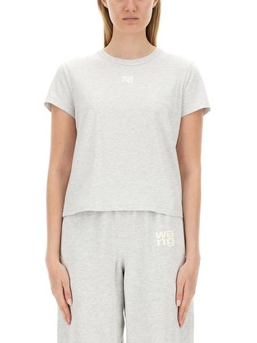 Essential Shrunk T-shirt - T by Alexander Wang - Modalova