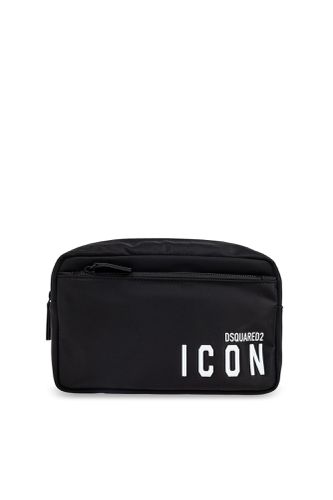 Cosmetic Bag With Printed Logo - Dsquared2 - Modalova