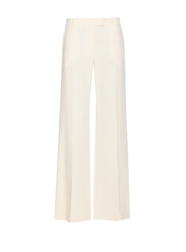 Patrizia Pepe Twill Wide Pants - Patrizia Pepe - Modalova