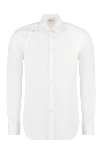 Harness Cotton Poplin Shirt - Alexander McQueen - Modalova